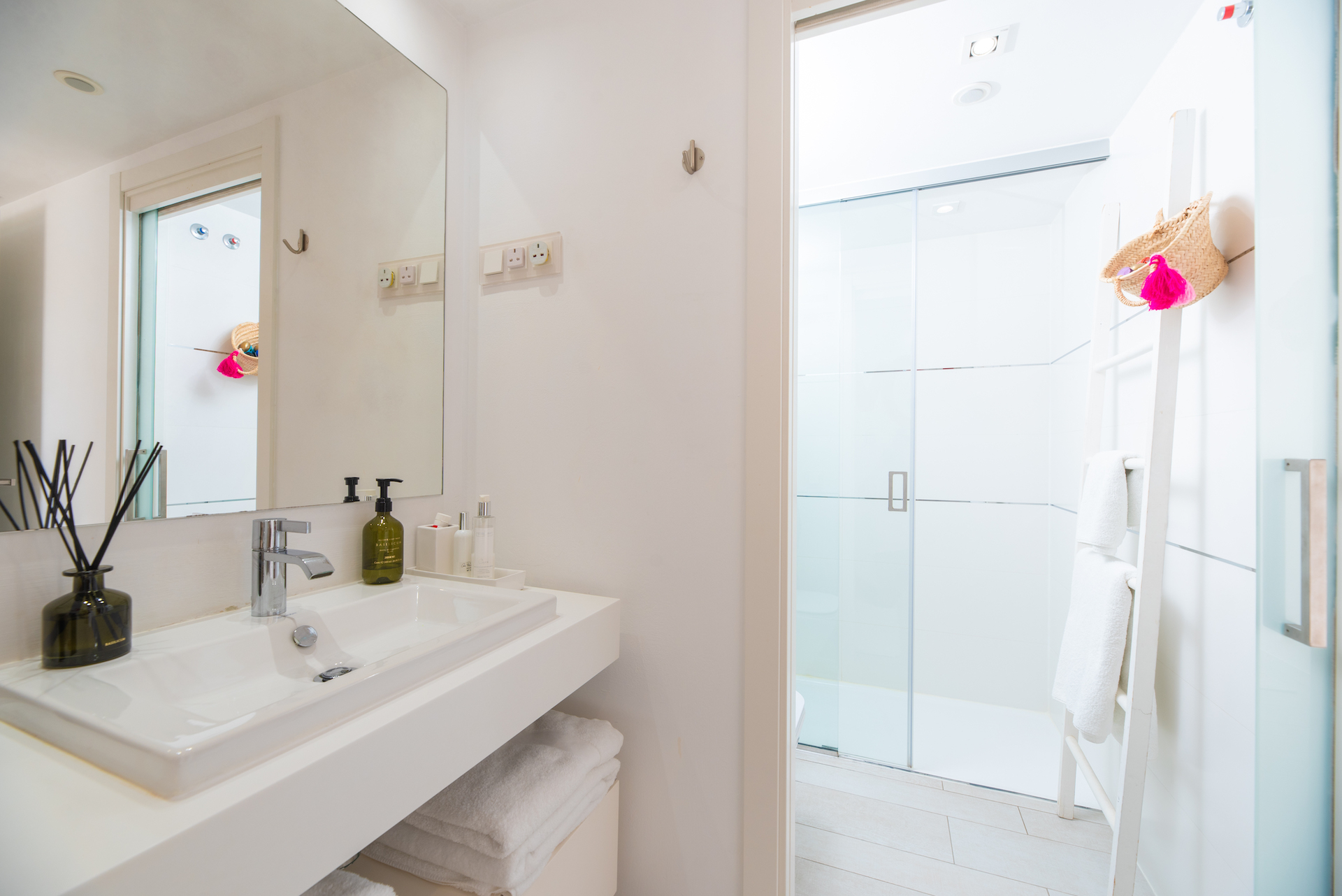 Resa Estates apartment for sale in Ibiza marina botafoch modern bathroom sink .jpg